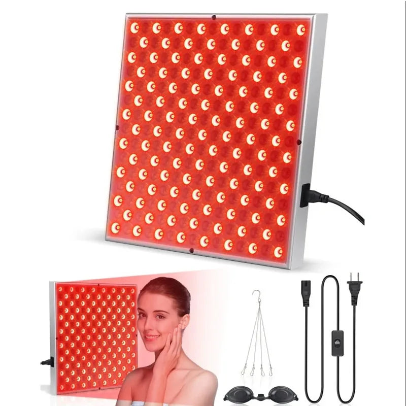 Hot Sale 225 LED Red LED Light Therapy Panel Deep Red 660nm And Near Infrared 850nm Skin Care LED Light Therapy Combo
