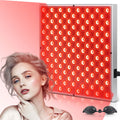225pcs LED Red Light Panel Lamp For Facial Anti Aging Skin Care Beauty LED Light Body Pain Relief 850nm Near Infrared Heating