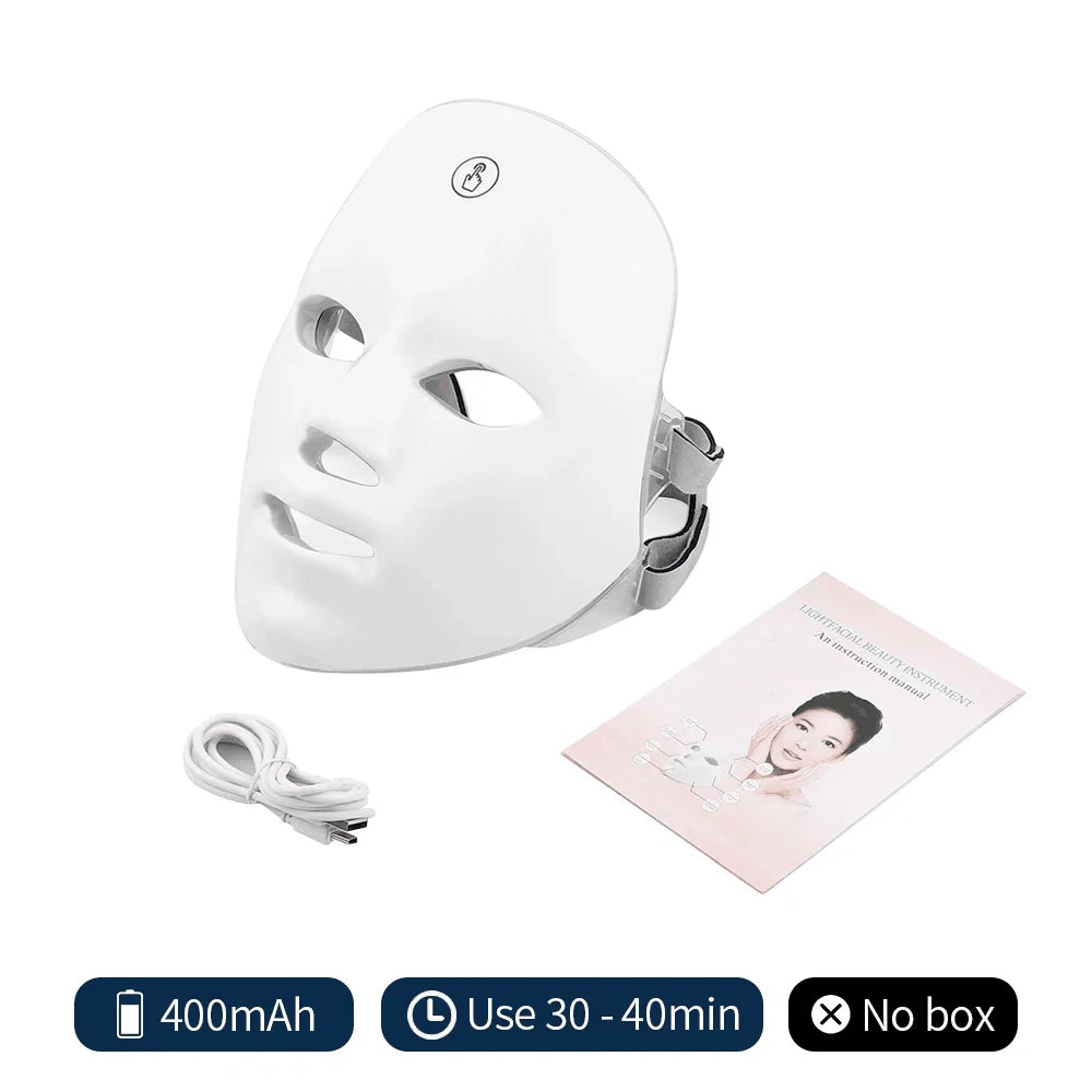Rejuvenating LED Facial Mask for Youthful Skin