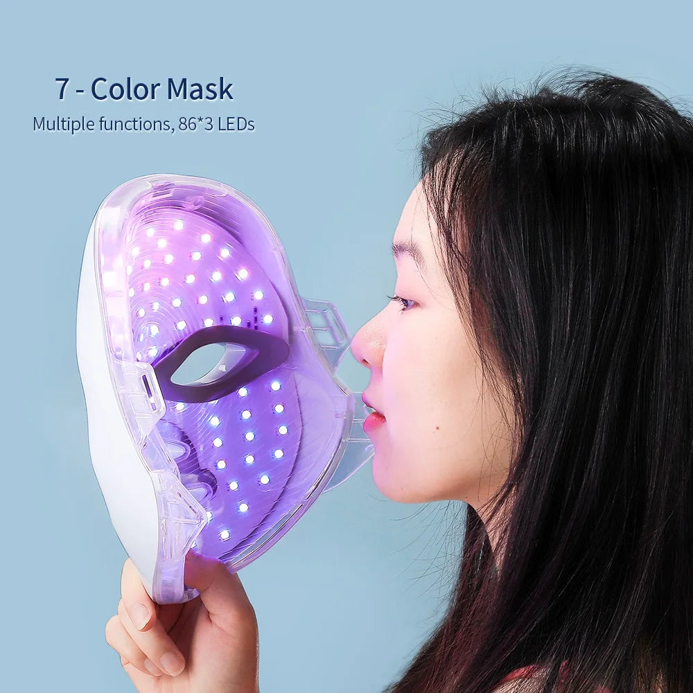 Rejuvenating LED Facial Mask for Youthful Skin