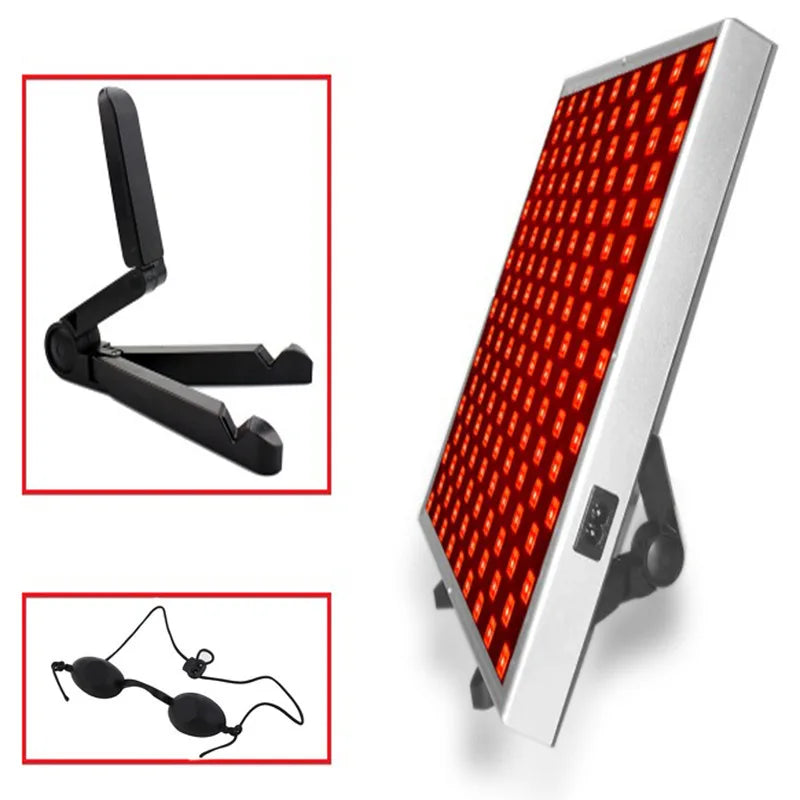 Hot Sale 225 LED Red LED Light Therapy Panel Deep Red 660nm And Near Infrared 850nm Skin Care LED Light Therapy Combo