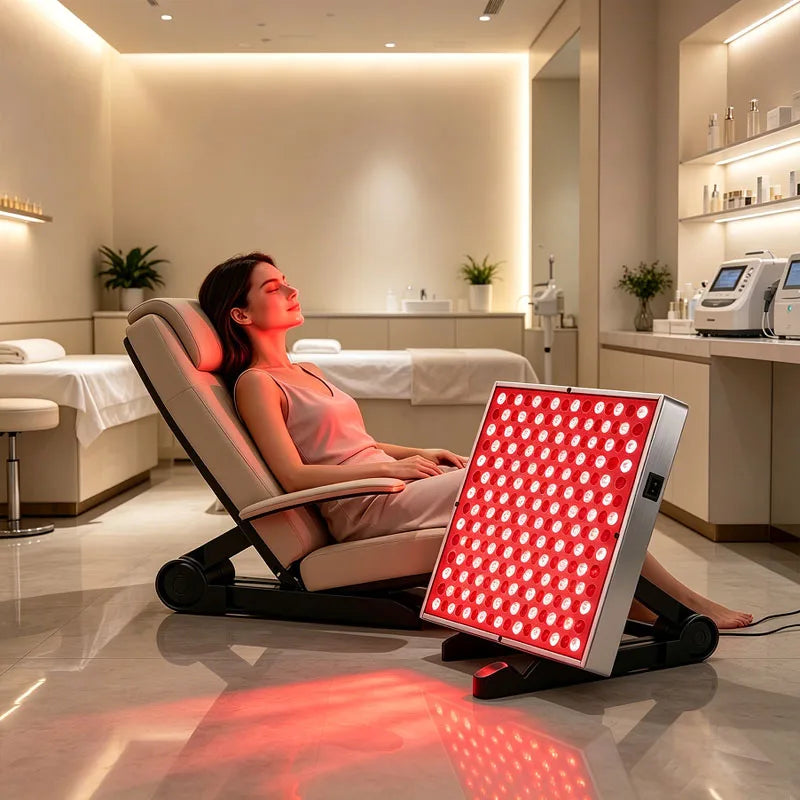 Hot Sale 225 LED Red LED Light Therapy Panel Deep Red 660nm And Near Infrared 850nm Skin Care LED Light Therapy Combo