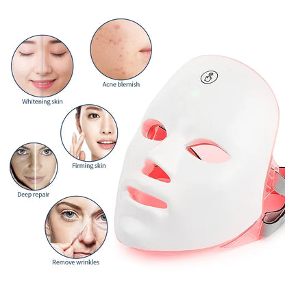 Rejuvenating LED Facial Mask for Youthful Skin